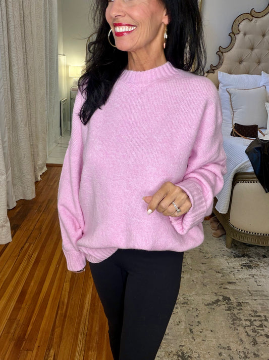 Pretty In Pink Sweater