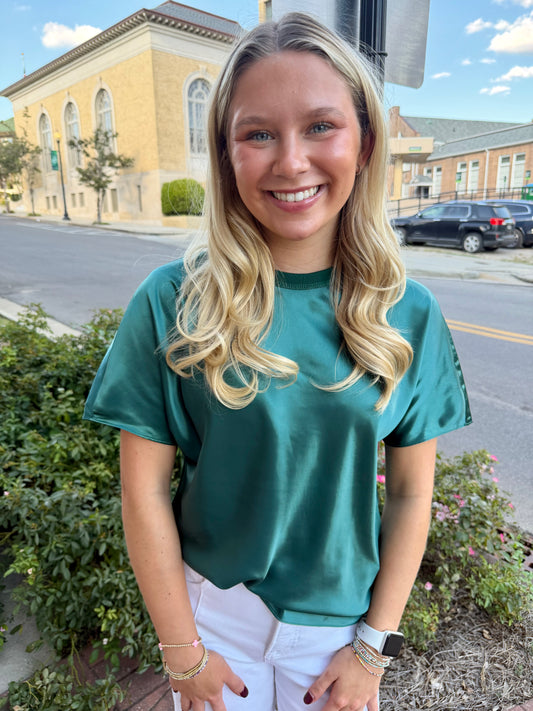 Luxe Satin Tee