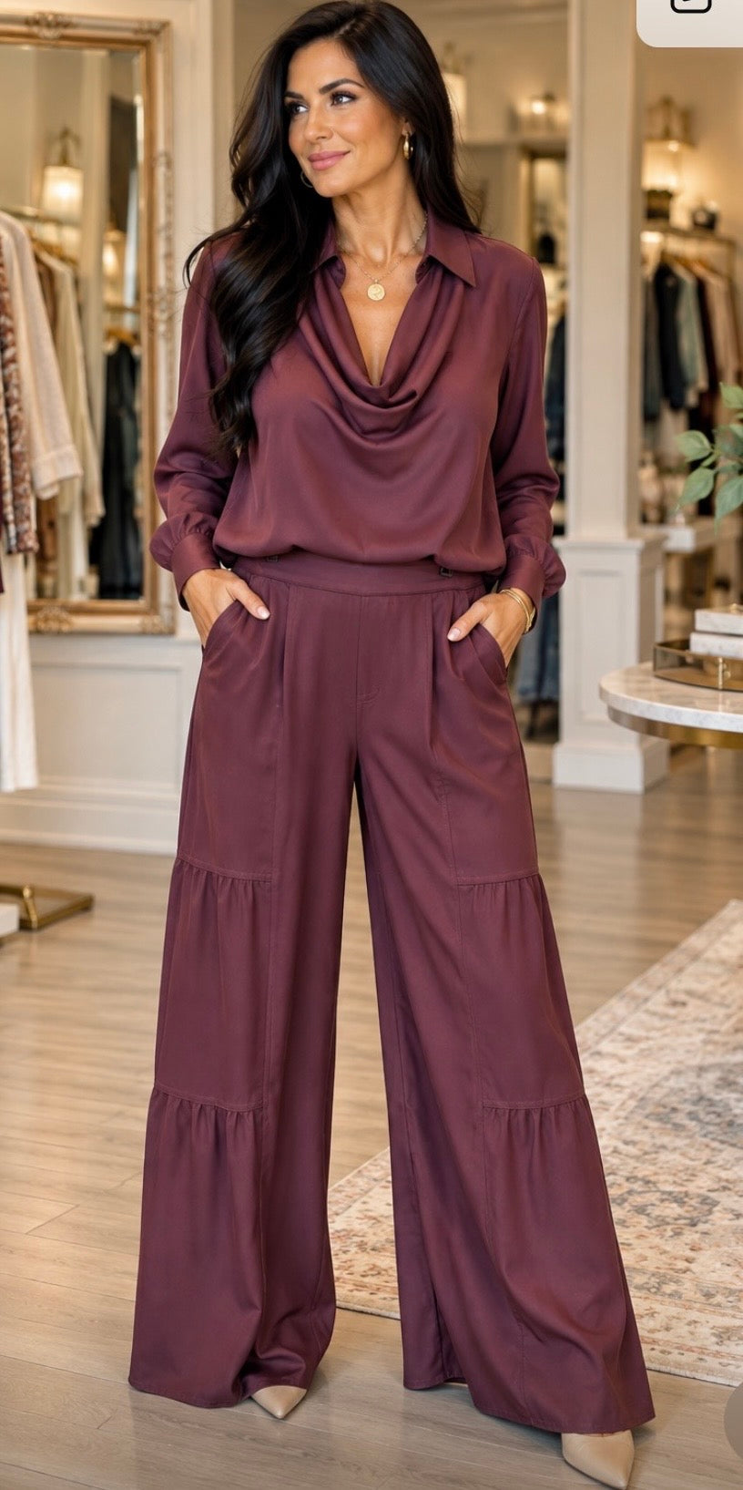 Cherry Lacquer Top