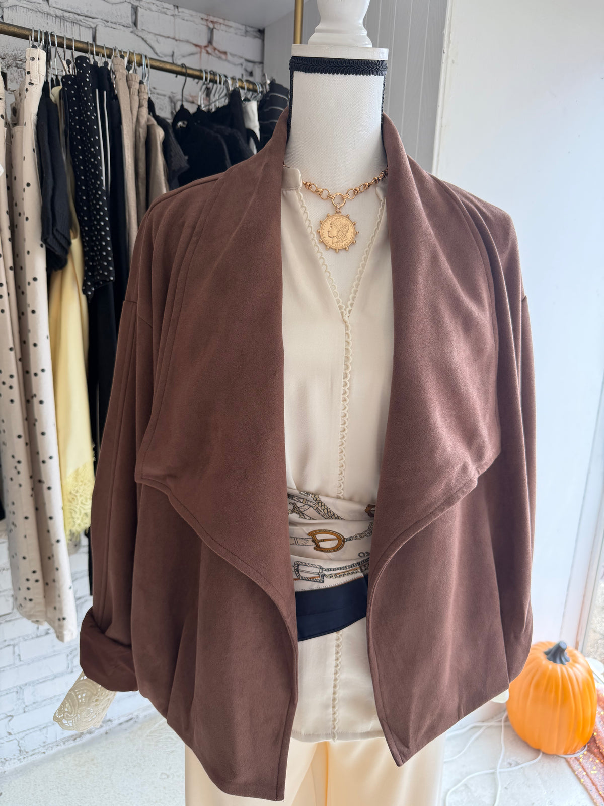 Collared Bubble Jacket