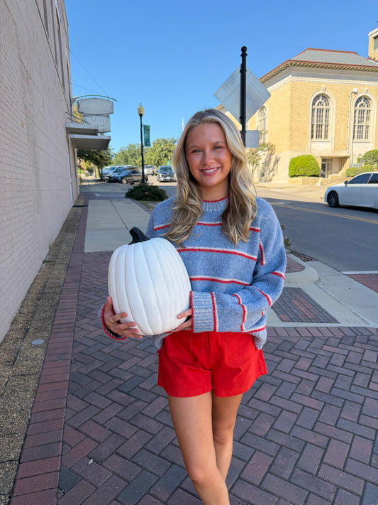 Game Day Stripes Sweater
