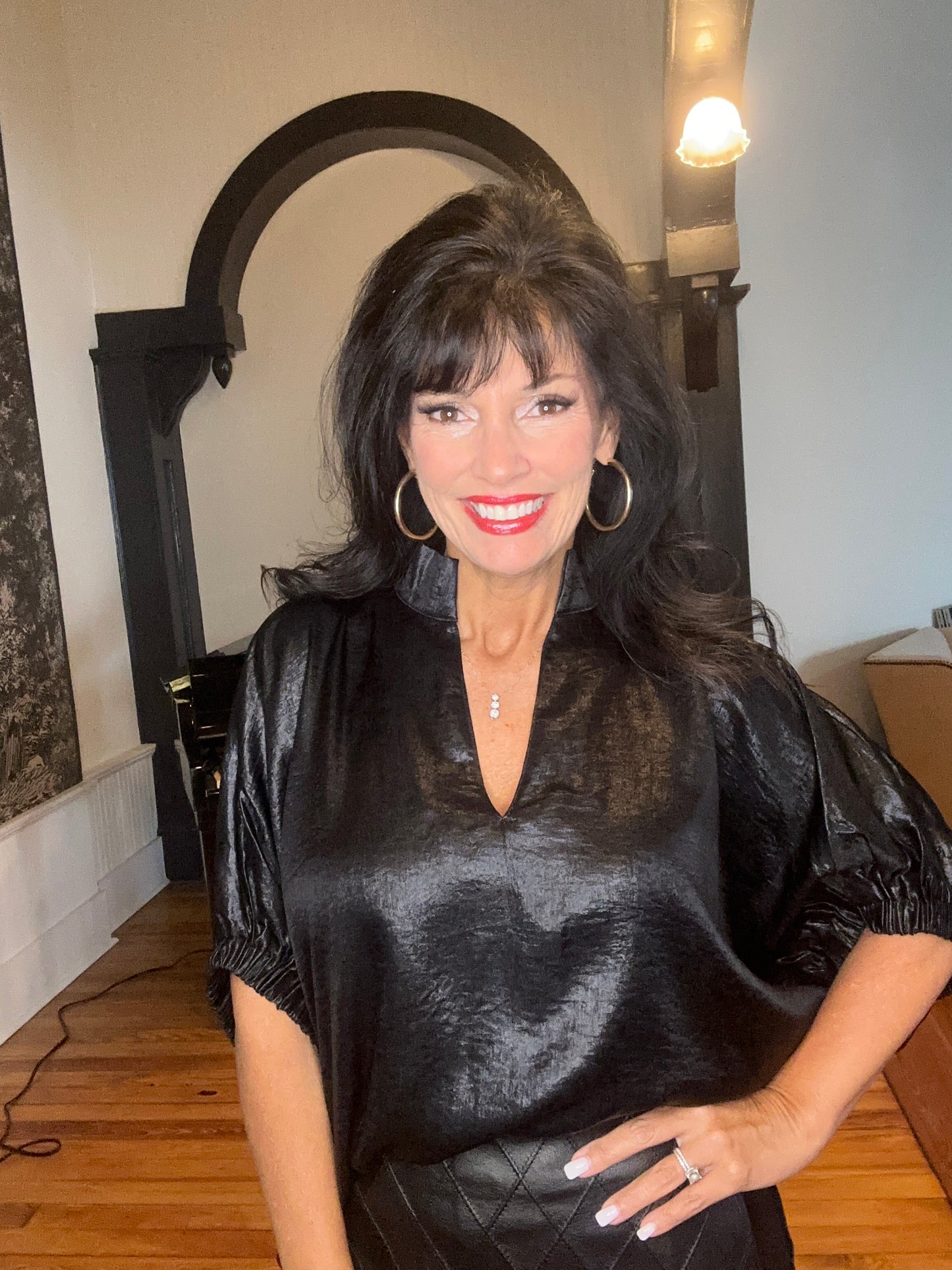 Midnight Gleam Top