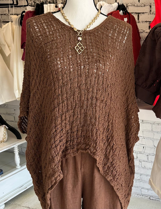 Sienna Breeze Linen Top