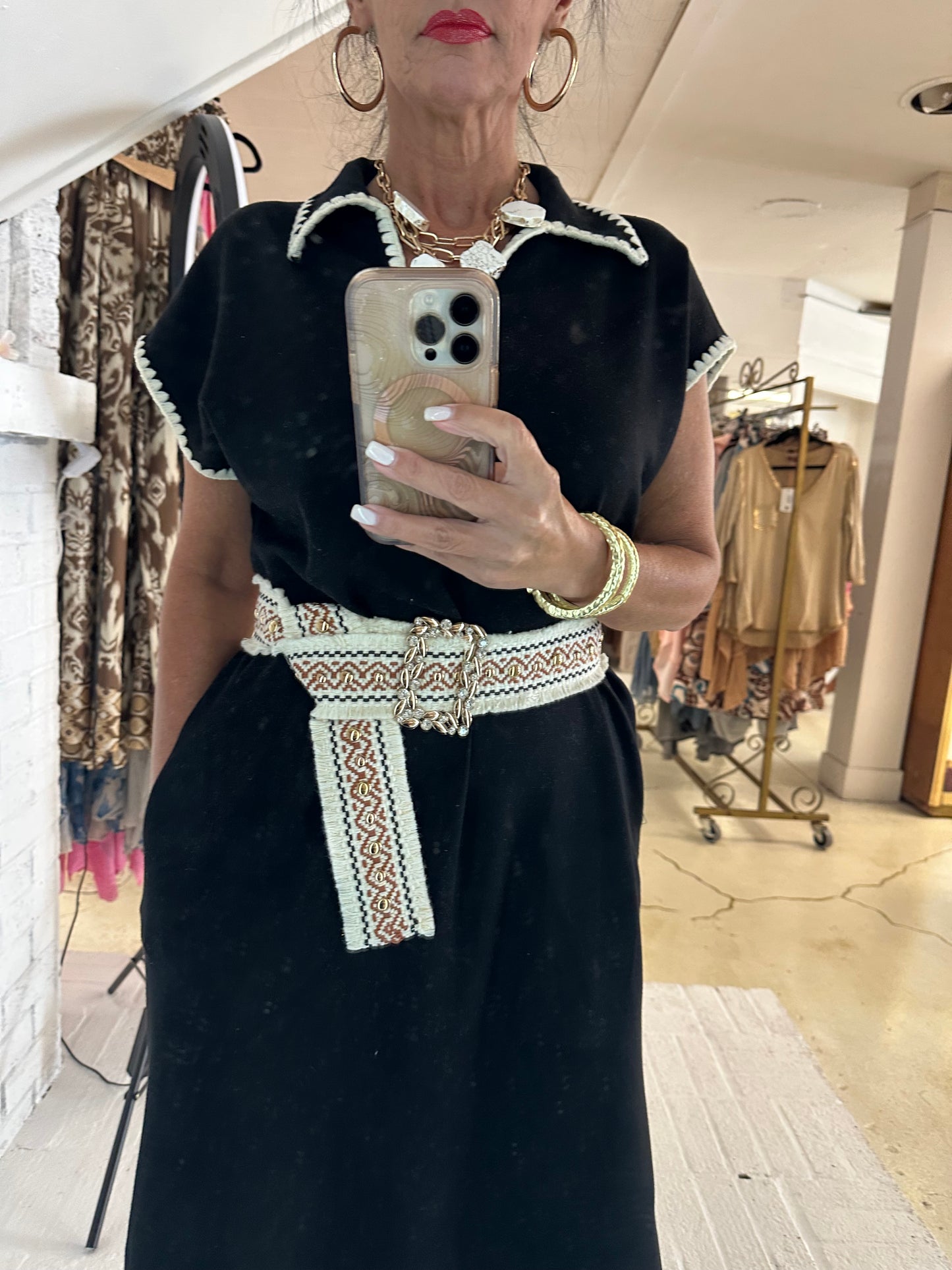 Boho with Bling Belt