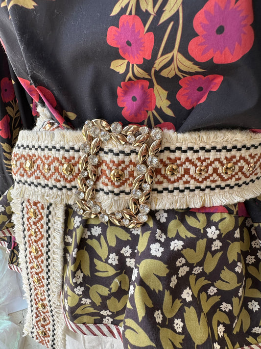 Boho with Bling Belt