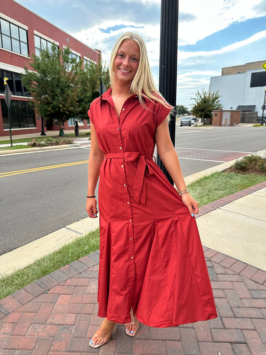Raving About Rust Dress