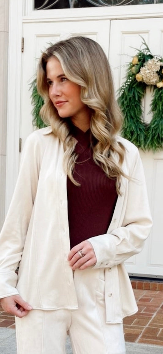 Ivory Luxe Top