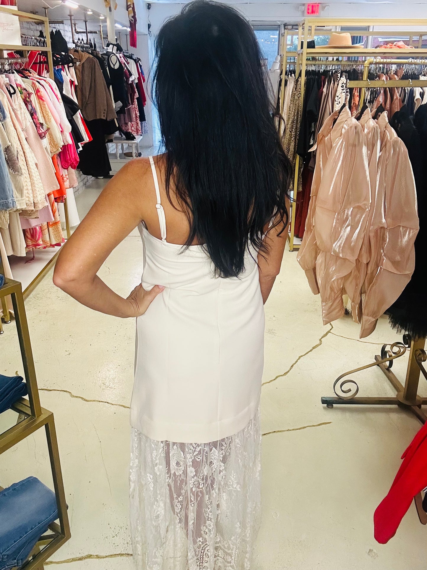 Lucky in Lace Dress