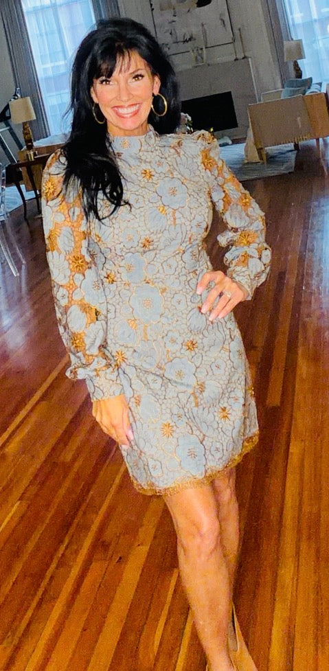 Golden Hour Lace Dress