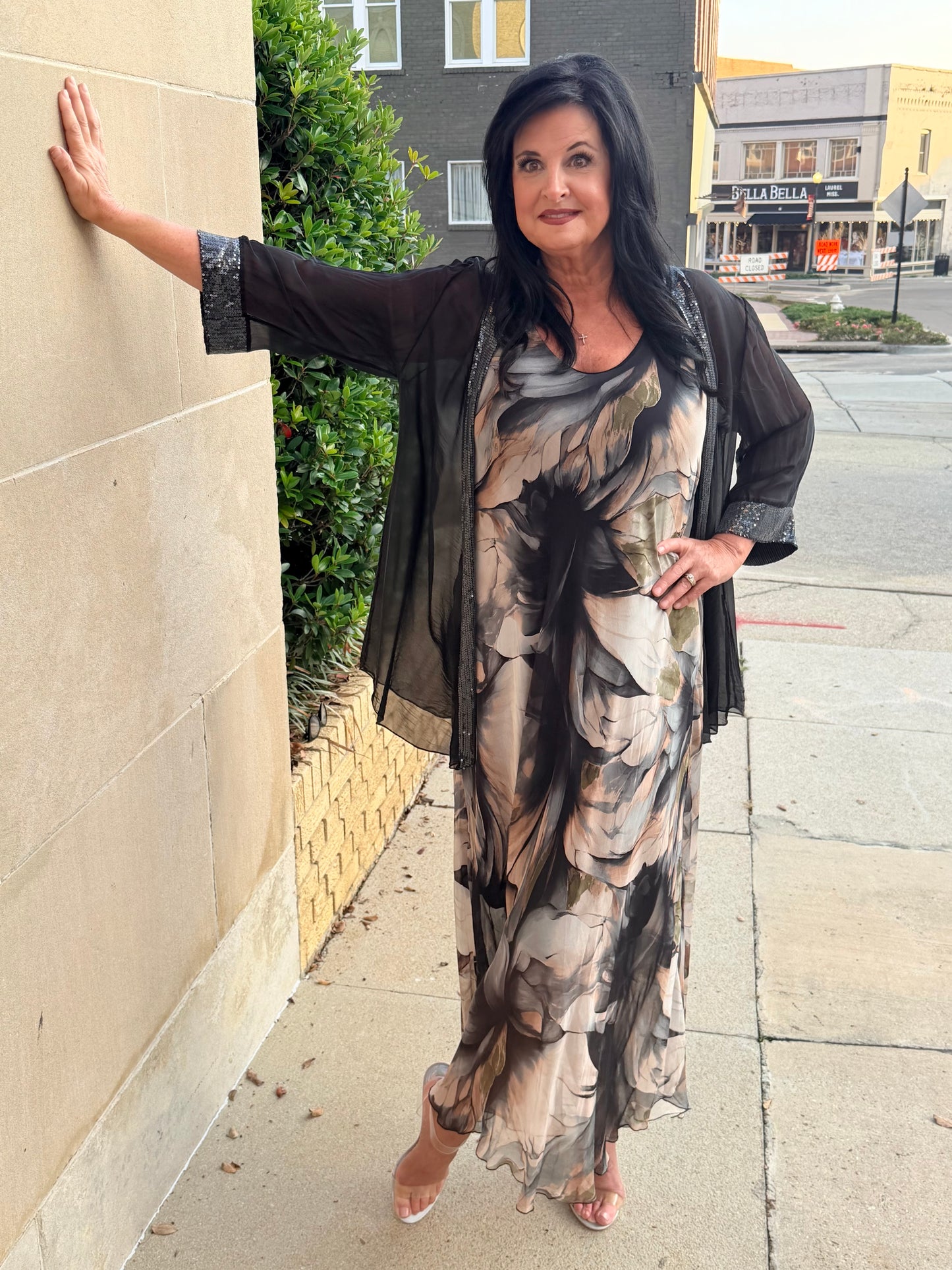 Fabulous in Fall Flowers Dress