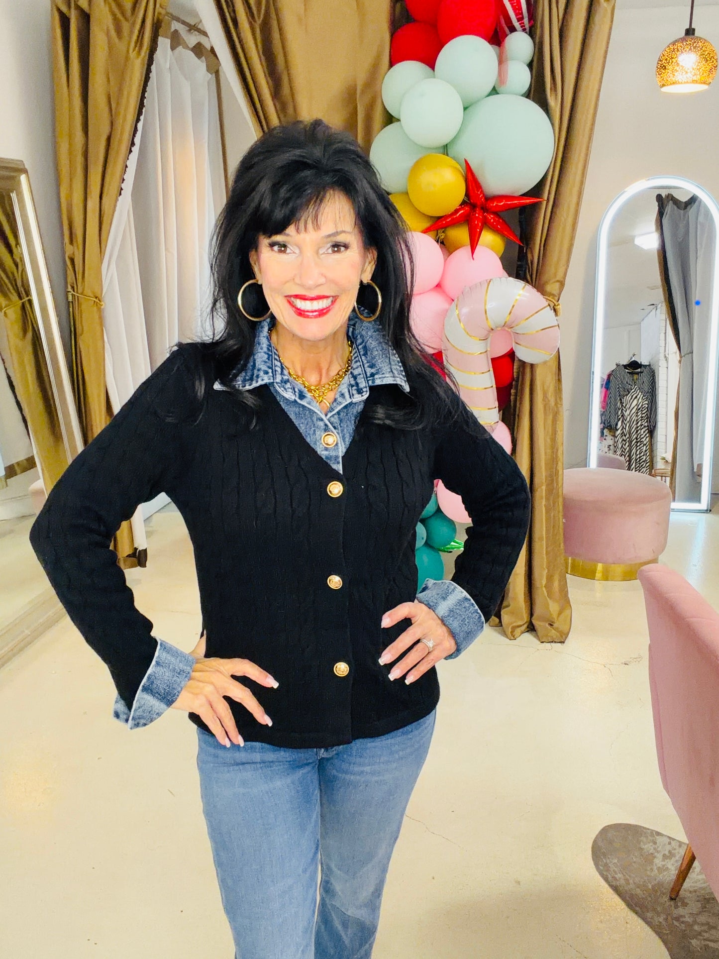 Denim Dreams Cardigan