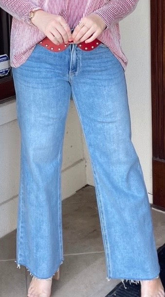 Everyday Ease Wide Leg Jeans