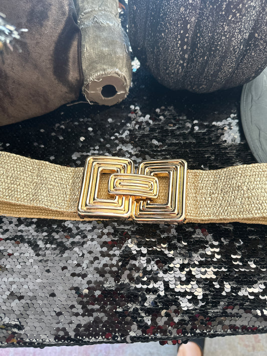 Glamorous In Gold Belt