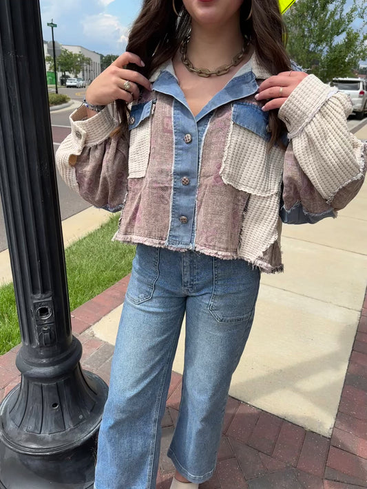 Boho Patchwork Jacket