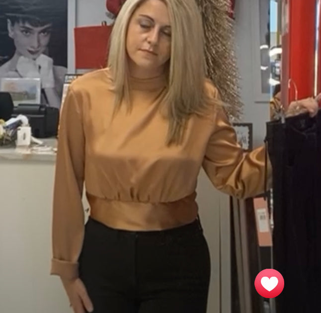 Bronze &  Bold Top