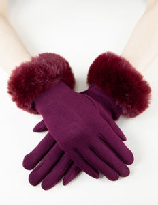 Fabulous Fur Cuff Gloves