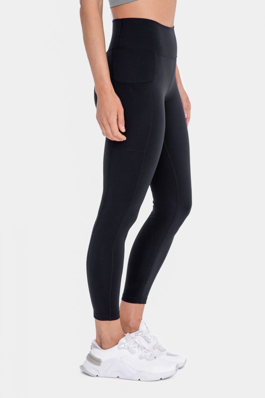 Sweetheart Pocketed High Waist Leggings
